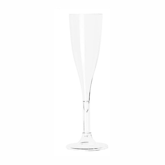 TACA P/CHAMPAGNE 120ML PMMA CRISTAL - CX C/14X4