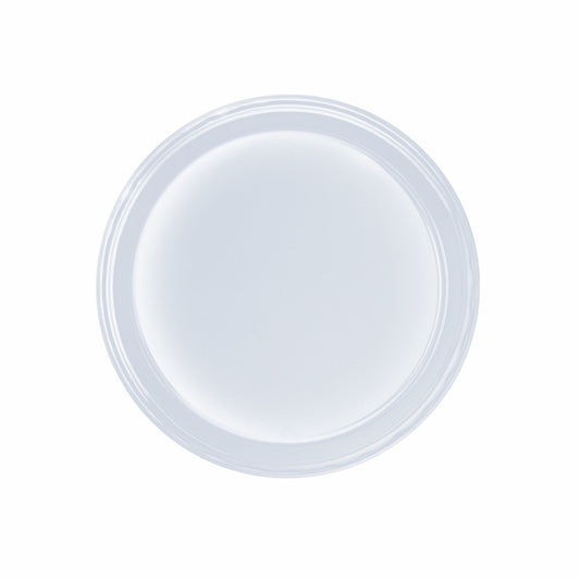TAMPA PLASTICA 240 ML TRANSP PS S/FURO  - CX C/20X50