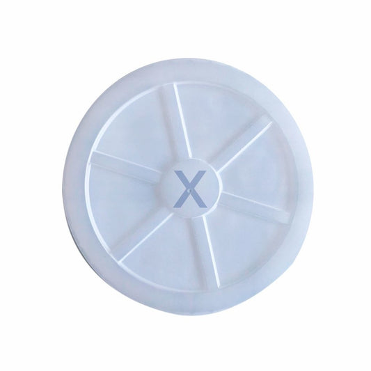 TAMPA PLASTICA 480ML TRANSP PS- TPTF-480 - CX C/10X50