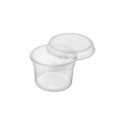 POTE 160ML PET S/TAMPA CRISTAL - G 710 - CX C/500