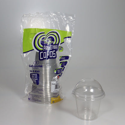 COPO 400ML PET DESC CRISTAL - G 840 - CX C/9X50