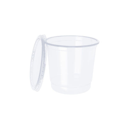 POTE 750ML C/TAMPA CRISTAL PP - PPT7501 - CX C/10X25