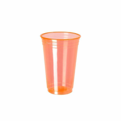 COPO 300 ML DESC. PP BALADA NEON LARANJA - CX C/20X25