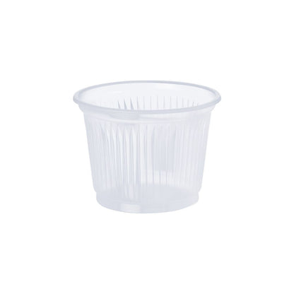 POTE 250ML S/TAMPA BRANCO PS - PT250 - CX C/20X50