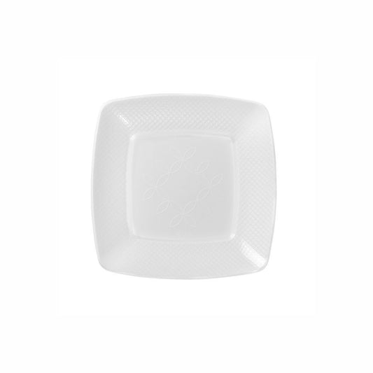 PRATO QUADRADO CRISTAL 15CM - PQC-015 - CX C/14X10