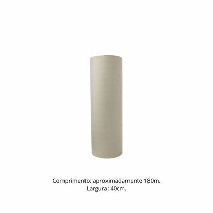 BOBINA DE PAPEL SEMI KRAFT LISA -  40CM - UN