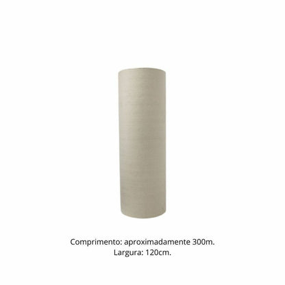 BOBINA DE PAPEL SEMI KRAFT LISA - 120CM - UN
