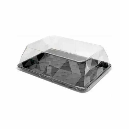 EMBALAGEM PET TORTA RET MEDIA  PT- G 75D - CX C/50
