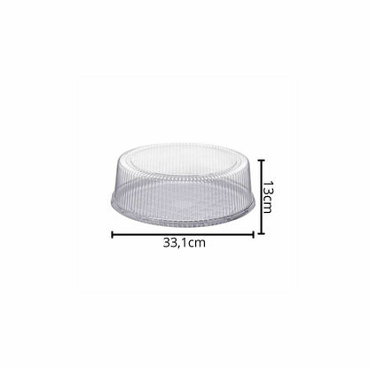 EMBALAGEM PET TORTA GRANDE BR - P 60A - CX C/50