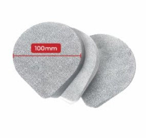SELO DE ALUMÍNIO + POLIETILENO 100MM PARA POTES, CAIXA COM 1000 UNIDADES.