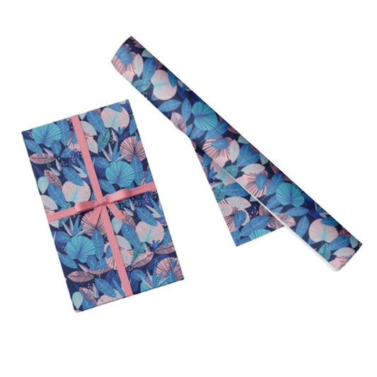 BOBINA DE PAPEL PRESENTE FOLHAS - 60CM