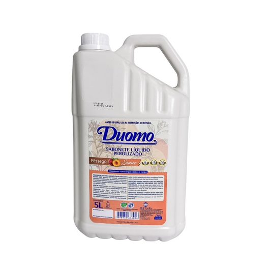 SABONETE LIQ DUOMO PESSEGO SUAVE 5L - UN