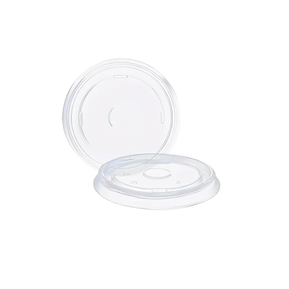TAMPA PLASTICA 240ML TRANSP PP - TCT-240 - CX C/20X50