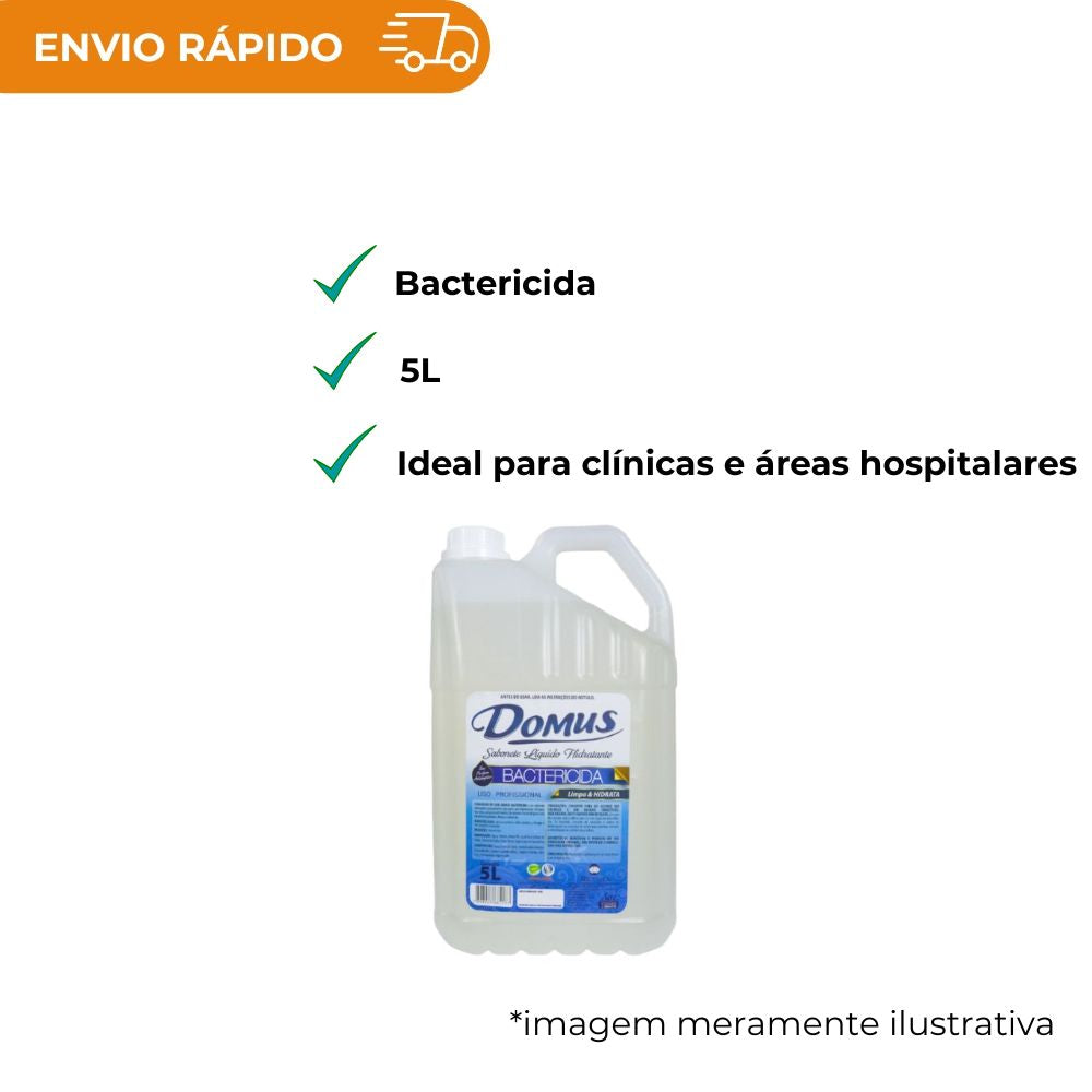 SABONETE LIQ DOMUS BACTERICIDA 5L - UN