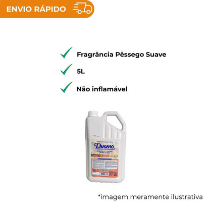 SABONETE LIQ DUOMO PESSEGO SUAVE 5L - UN