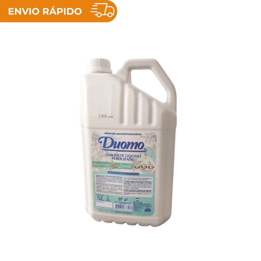 SABONETE LIQ DUOMO ERVA DOCE SUAVE 5L - UN