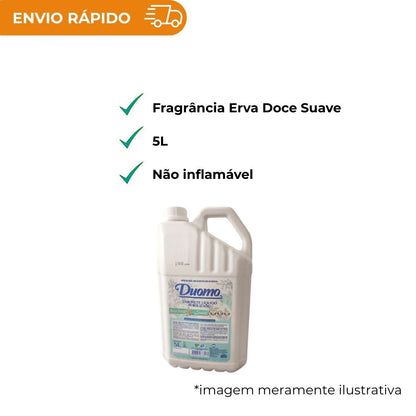 SABONETE LIQ DUOMO ERVA DOCE SUAVE 5L - UN