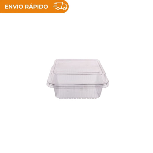 EMBALAGEM PET 1 DOCE QUADRADO - D 650 - CX C/300