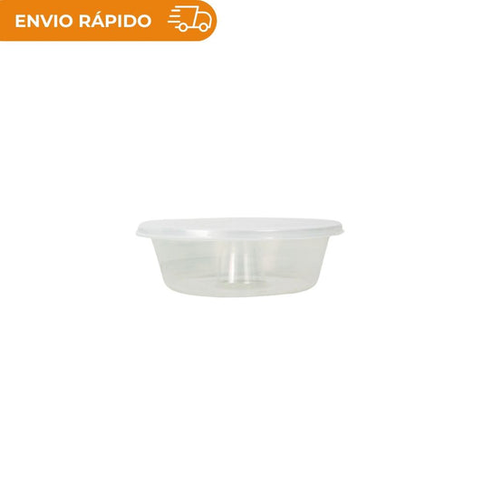 FORMA PUDIM C/TAMPA  550ML - G368 - CX C/120