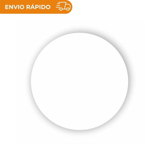 DISCO ISOPOR BRANCO 20CM. - FD C/2X200