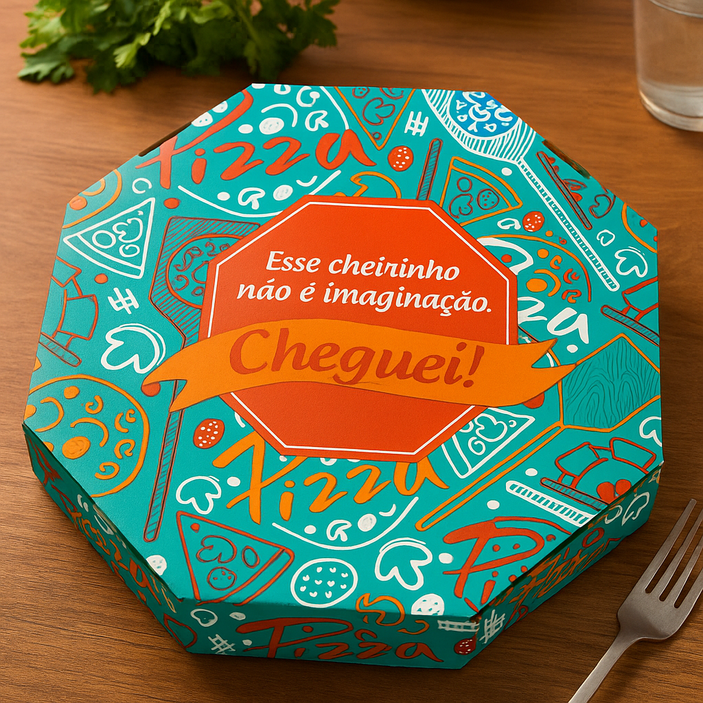 EMB. P/PIZZA 35CM BRANCA IMPRESSA PLUS - PC C/25