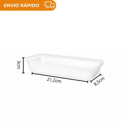 BANDEJA B7 FUNDA BRANCA - CF-007 - FD C/4X100