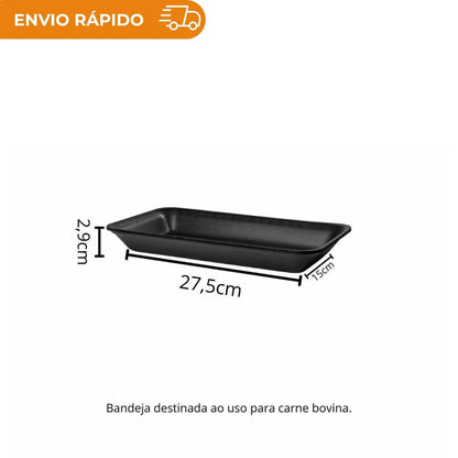BANDEJA B4 FUNDA PRETA - CF-004 - FD C/4X100
