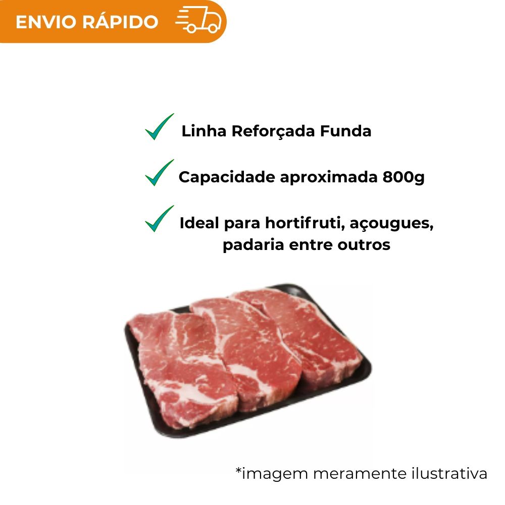 BANDEJA B4 FUNDA PRETA - CF-004 - FD C/4X100