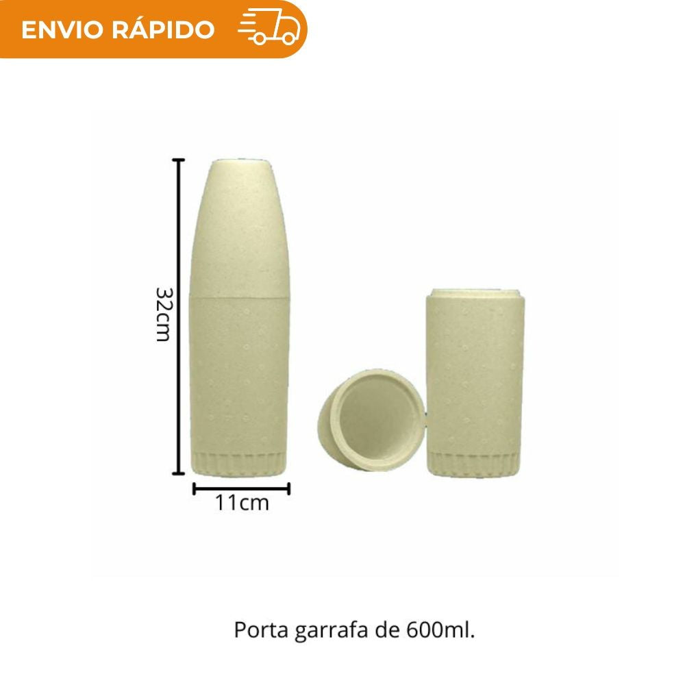 PORTA GARRAFA DE ISOPOR 600 ML  - FD C/20X1