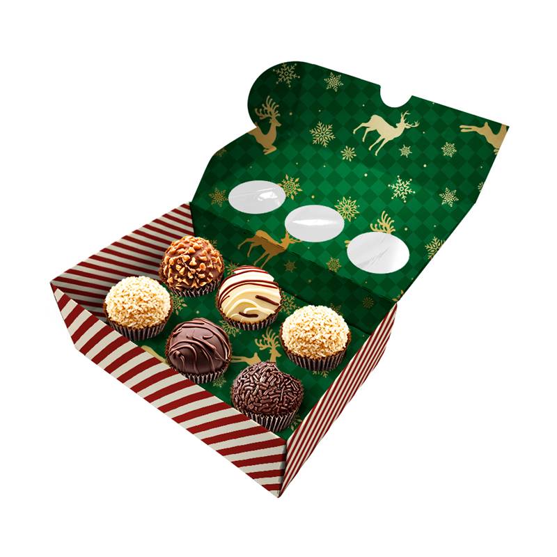 CAIXA 6 DOCES HOHOHO NATAL CLÁSSICO - UN