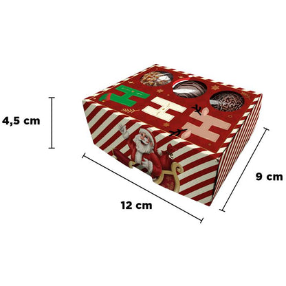 CAIXA 6 DOCES HOHOHO NATAL CLÁSSICO - UN