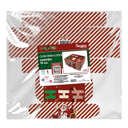 CAIXA 6 DOCES HOHOHO NATAL CLÁSSICO - UN