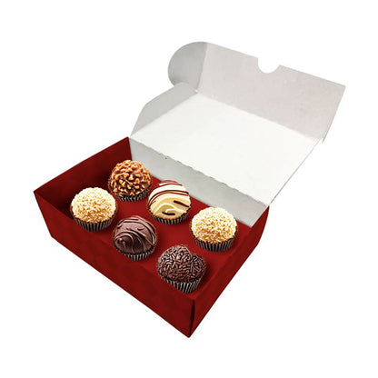 CAIXA 6 DOCES NATAL ORIGEM VERMELHA - UN