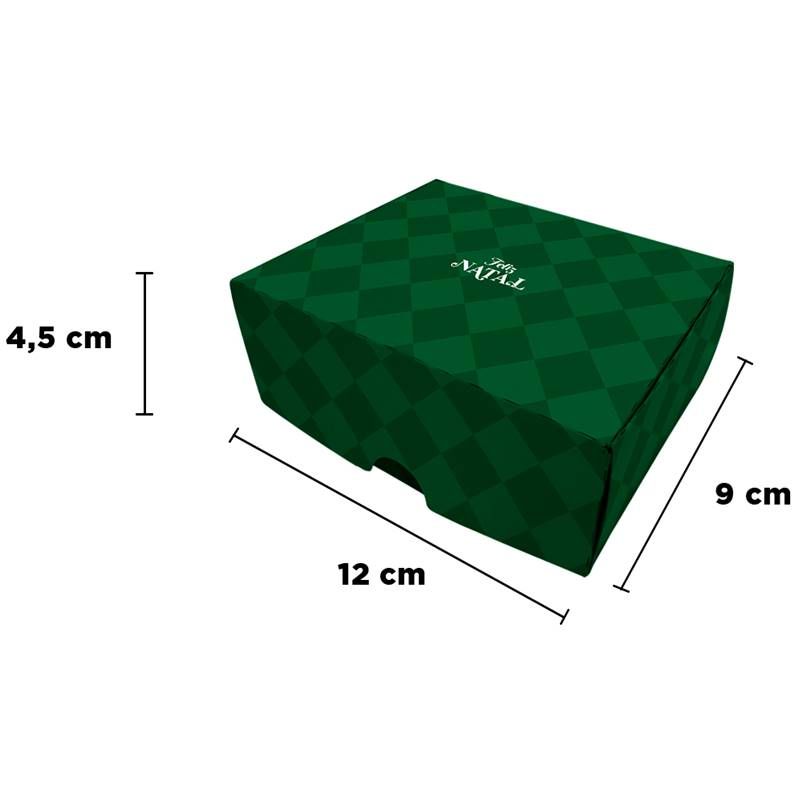 CAIXA 6 DOCES NATAL ORIGEM VERDE - UN