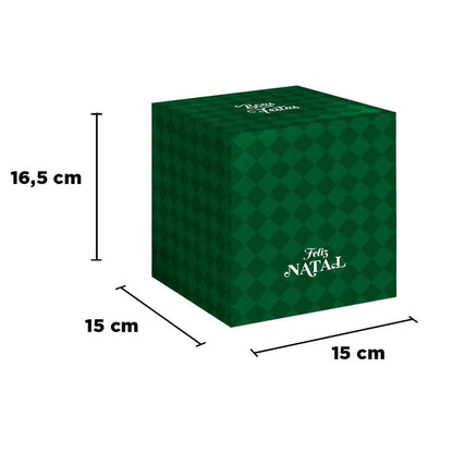 CAIXA PANETONE NATAL ORIGEM VERDE - UN