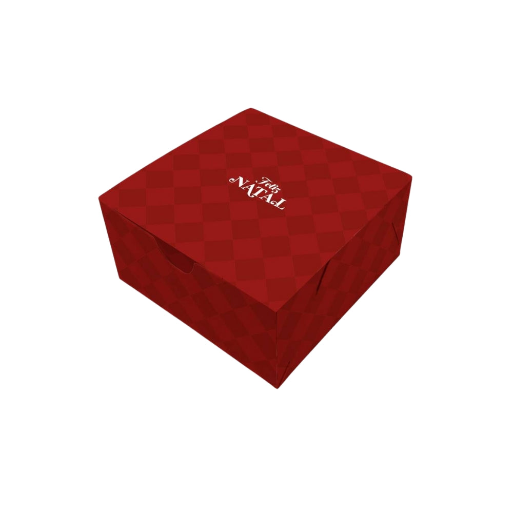 CAIXA 4 DOCES NATAL ORIGEM VERMELHA - UN