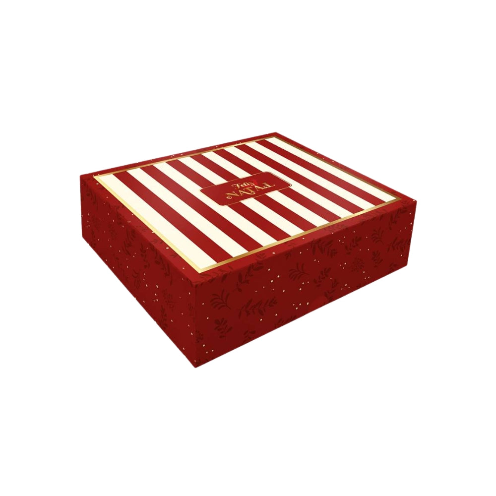 CAIXA PRESENTE TAMPA/FUNDO 29X20X8 NATAL - UN