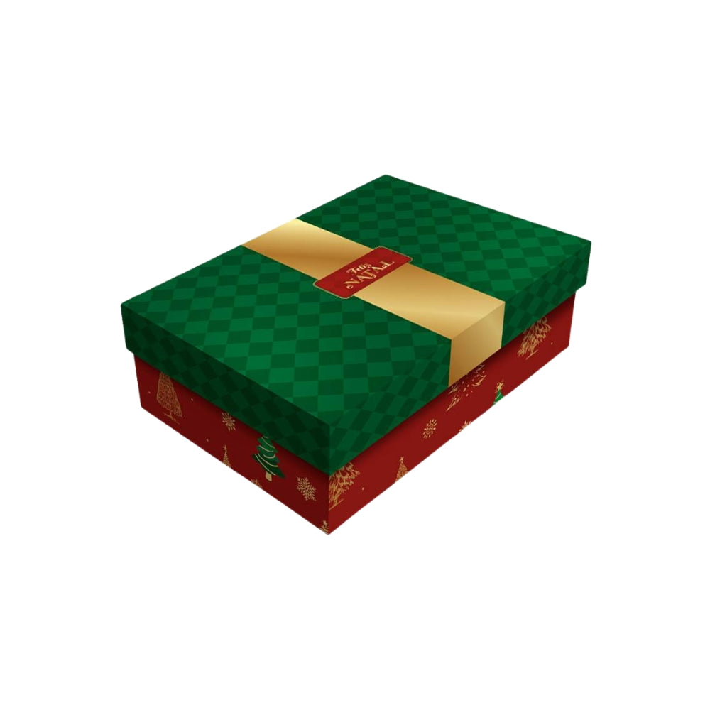 CAIXA PRESENTE C/TAMPA 20X15X7 NATAL
