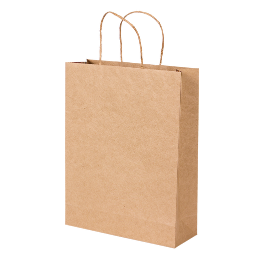 SACOLA PAPEL 16X12X7 KRAFT - PC 25