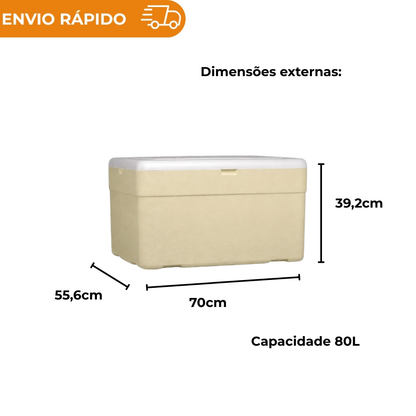 Caixa de Isopor Térmica EPS Tamanhos Variados