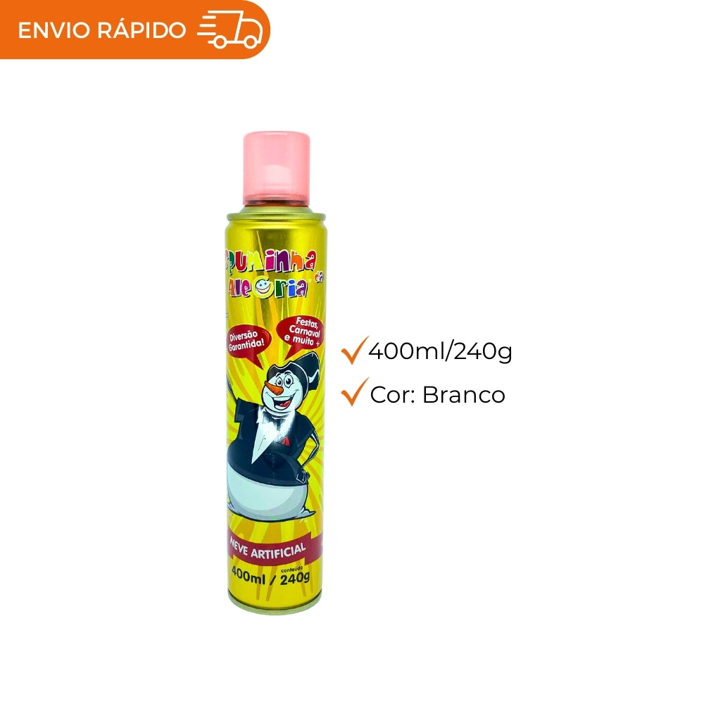 ESPUMA DA ALEGRIA 400ML - UN