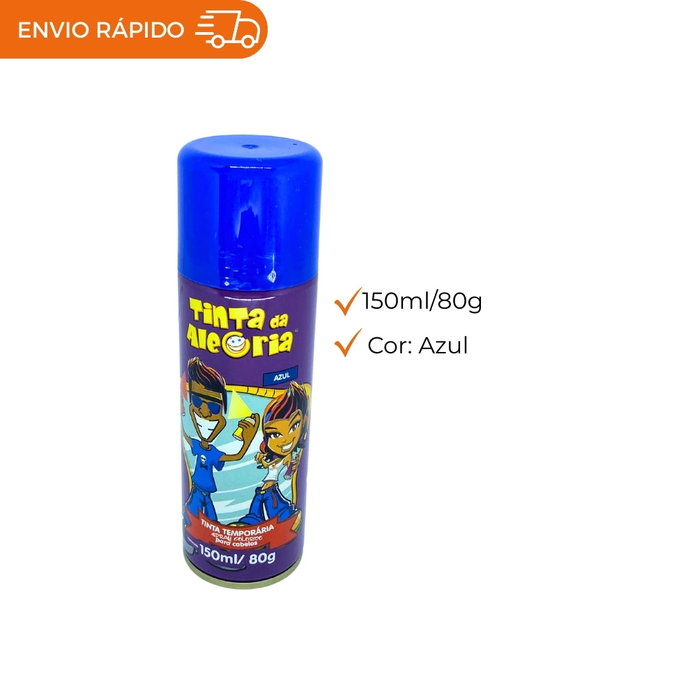 TINTA SPRAY P/CABELO 150ML - UNIDADE