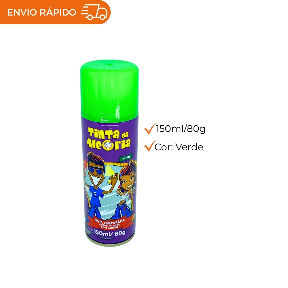 TINTA SPRAY P/CABELO 150ML - UNIDADE
