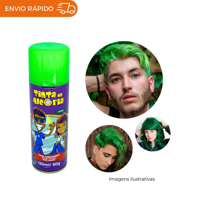 TINTA SPRAY P/CABELO 150ML - UNIDADE