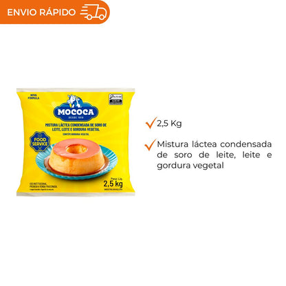 MISTURA LÁCTEA CONDENSADA MOCOCA BAG 2,5KG