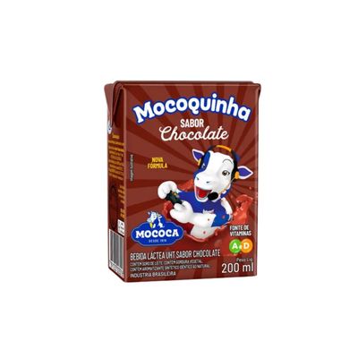 BEBIDA LACTEA MOCOQUINHA CHOCOLATE - 200ML