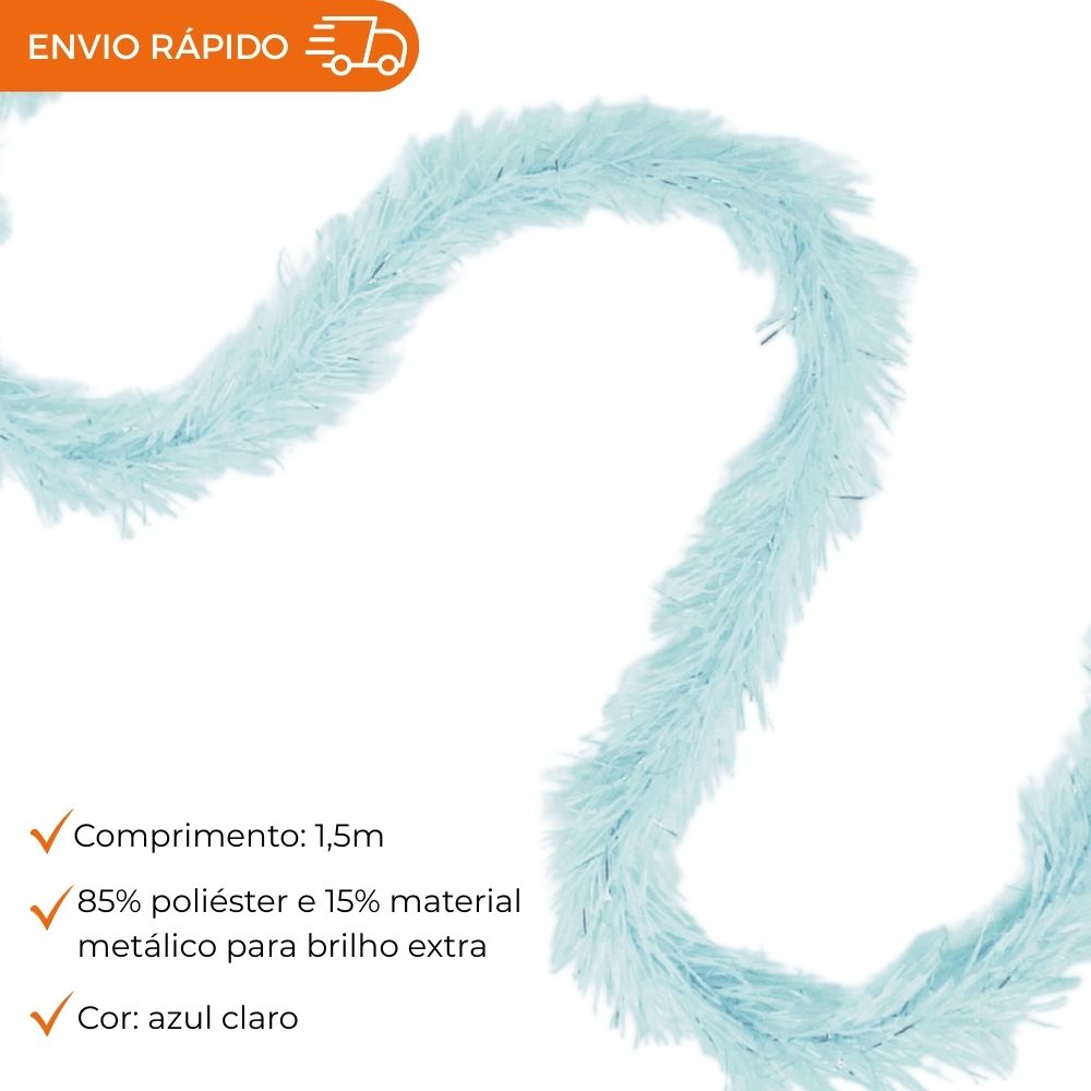 MARABU CORES VARIADAS 1,50M COM BRILHO - UNIDADE