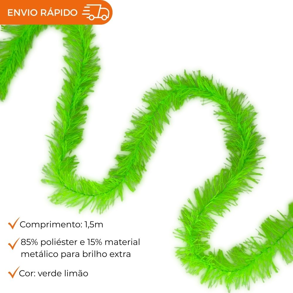 MARABU CORES VARIADAS 1,50M COM BRILHO - UNIDADE