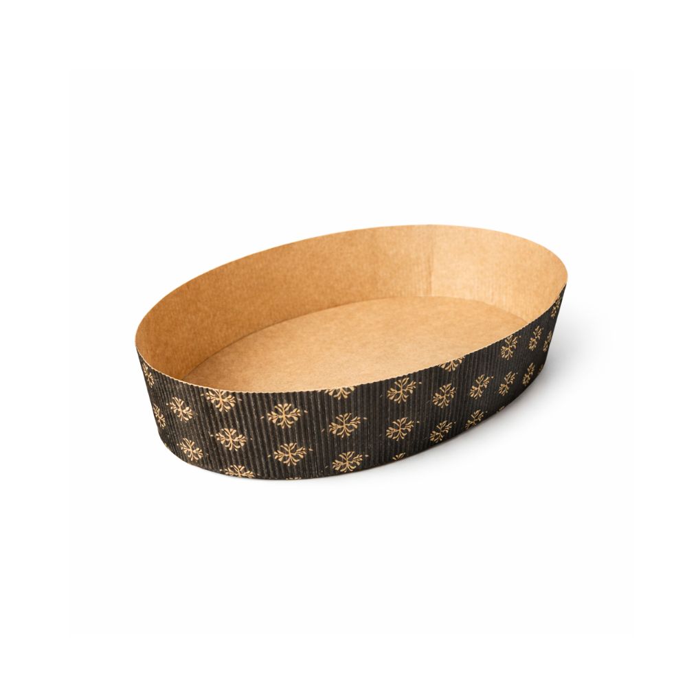 FORMA FORNEAVEL OVAL MICRO DECORADA 200G - PC C/50
