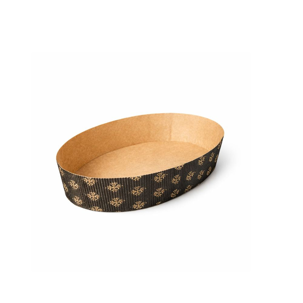 FORMA FORNEAVEL OVAL MICRO DECORADA 100G - PC C/50